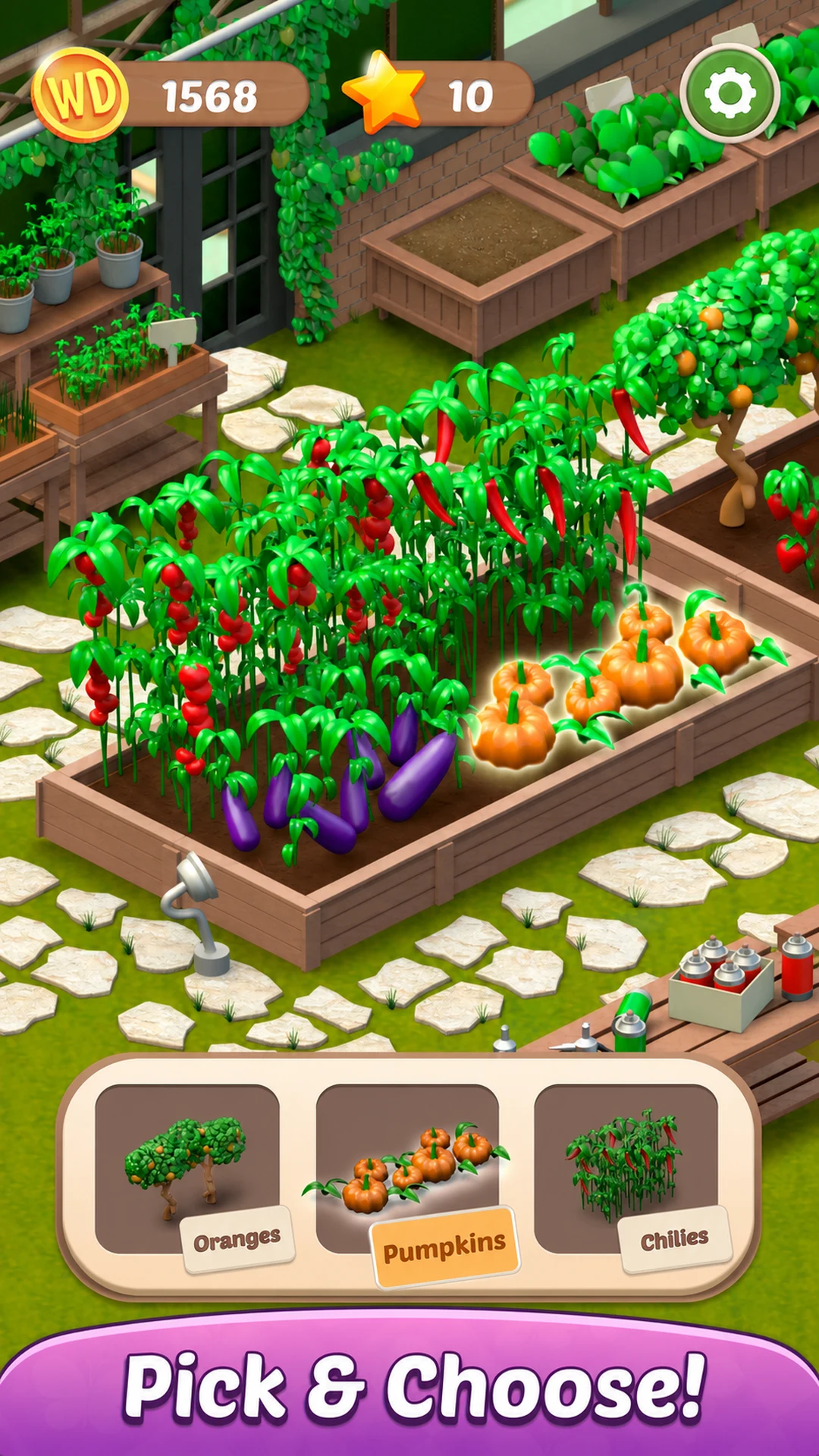 Wordington Solitaire screenshot