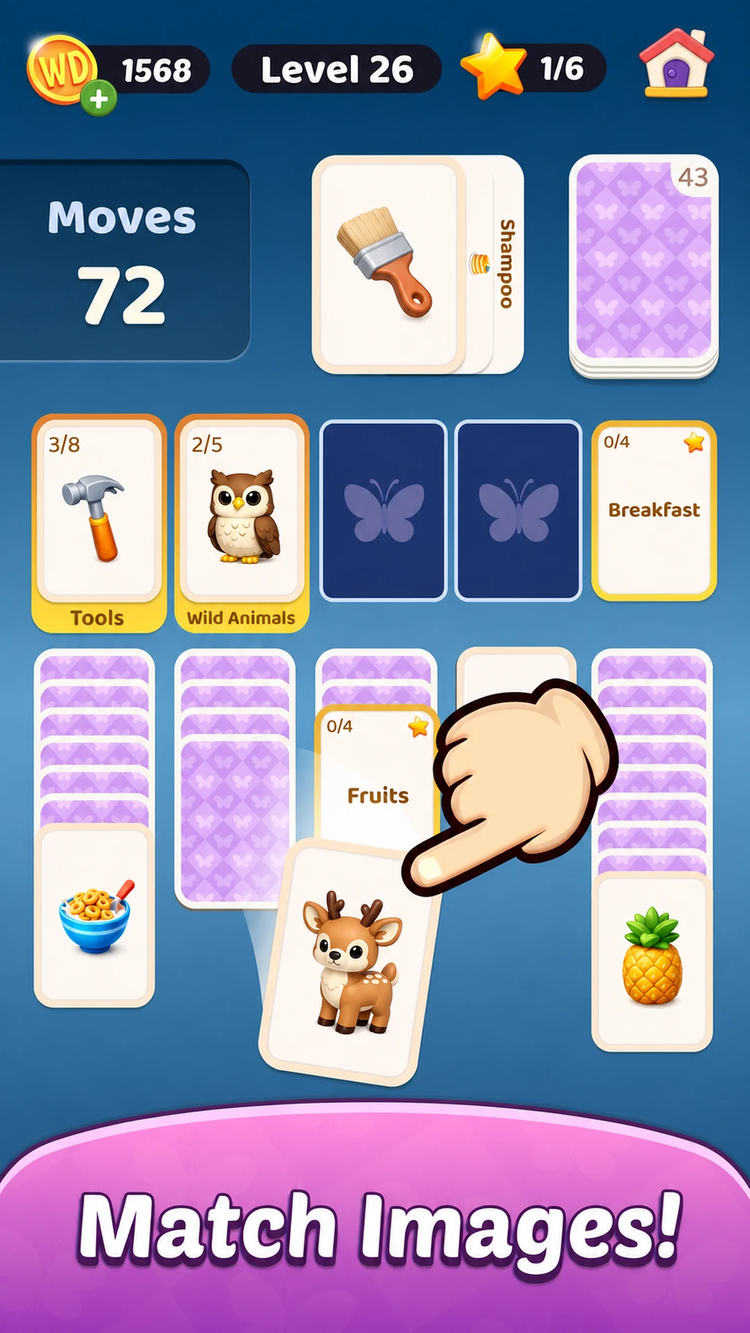 Wordington Solitaire screenshot
